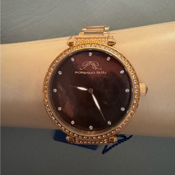 NIB Porsamo Bleu Chantal Topaz Watch - Picture 3 of 10